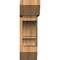 Ekena Millwork Balboa Slat Smooth Bracket w/ Offset Brace, Western Red Cedar, 7 1/2"W x 24"D x 24"H BKT0806X24X24BOA06SWR - alternate 2